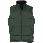 Sols Warm Unisex Gewatteerd Bodywarmer Jasje (Bosgroen)