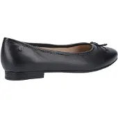 Hush puppies Dames/dames Naomi Slip On Leren Balletpomp (Zwart)