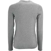 Sols Dames/dames Keizerlijk T-Shirt met lange mouwen (Grijze Mergel)