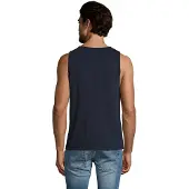 Sols Heren Justin Mouwloze Tank / Vest Top (Franse marine)
