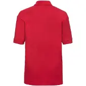 Russell athletic Russell Kinder/Kids Poloshirt (Helder rood)