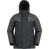 Mountain Warehouse Heren Dusk III Ski jas (Zwart/Grijs)