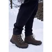 Mountain Warehouse Heren Ohio fleece gevoerde sneeuwschoenen (Bruin)