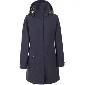 Trespass - Dames Rainy Day Waterproof Jas (Zwart)