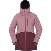 Mountain Warehouse Dames Alpine Waterdichte Gevoerde Skijack (Duister Paars)