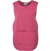 Premier Dames / Dames Pocket Tabard / Werkkleding (Pakket van 2) (Fuchsia)