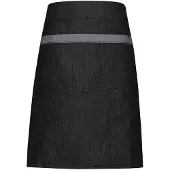 Premier Taille schort voor volwassenen (Zwarte denim)