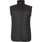 Mountain Warehouse Heren Turbine II Hybride Gewatteerd Gilet (Zwart)