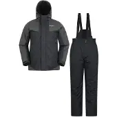 Mountain Warehouse Heren ski jas & broek (Zwart)