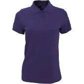Sols Dames/dames Prime Pique Polo Shirt (Donkerpaars)