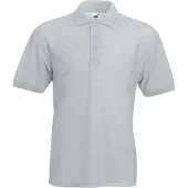 Fruit Of The Loom Heren 65/35 Pique Poloshirt Korte Mouwen (Heather Grijs)
