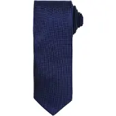 Premier Heren Micro Wafel Formele Work Tie (Marine)
