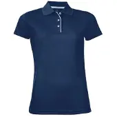 Sols Dames/dames Performer korte mouw Pique Polo Shirt (Franse marine)