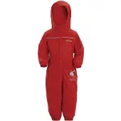 Regatta - Geweldige Outdoors Peuter Puddle IV Waterbestendige Regenpak (Rood)
