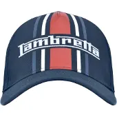 Lambretta Gestreepte pet (Marine)