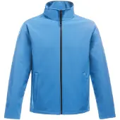 Regatta Opvallende Dames/dames Ablaze Afdrukbaar Soft Shell-jasje (Frans Blauw/Zwaar)