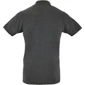 Sols Heren Perfect Pique Korte Mouw Poloshirt (Houtskool mergel)