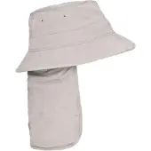 Trespass Volwassenen Unisex Lagerhuishoed met nekbeschermer (Kiezels)