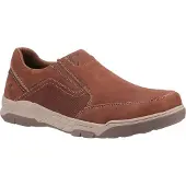 Hush puppies Leren herenschoenen Fletcher (Tan)