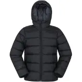 Mountain Warehouse Kinder Stratus Opvouwbare Jas (Zwart)