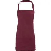 Premier Kleuren 2-in-1 schort / werkkleding (Pack of 2) (Bourgondië)