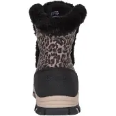 Mountain Warehouse Dames Ohio Luipaardprint Thermische Snowboots (Zwart)