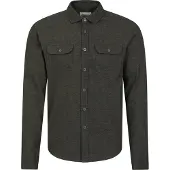 Mountain Warehouse Heren Overhemd met lange mouwen in molton (Groen)