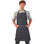 Premier Jeanssteek Slabberschort (Zwarte denim)