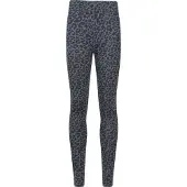Mountain Warehouse Dames Talus Luipaardprint Thermoleggings (Grijs)