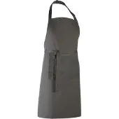 Premier Dames/Dames Kleuren Bipschort Met Zak / Werkkleding (Pakket van 2) (Donkergrijs)