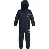 Regatta - Geweldige Outdoors Peuter Puddle IV Waterbestendige Regenpak (Navy)