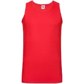Fruit Of The Loom Unisex Adult Valueweight Athletic Tank Top (Rood)