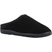 Hush puppies Herenpantoffels Ashton Suède (Zwart)