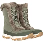Mountain Warehouse Dames/Dames Ohio Sneeuwlaarzen (Kaki Groen)