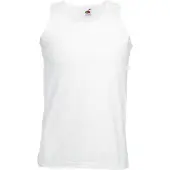 Fruit Of The Loom Heren Atletisch Mouwloos Hemd / Tanktop (Wit)
