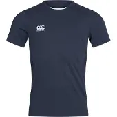 Canterbury Unisex T-shirt Club Dry voor volwassenen (Marine)
