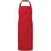 Premier Biologisch Fairtrade Gecertificeerd Gerecycled Volledig Schort (Rood)