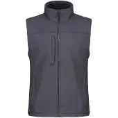 Regatta Heren Flux Softshell Bodywarmer / Mouwloos Jasje Waterafstotend en Windbestendig (Afdichting Grijs)