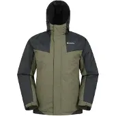 Mountain Warehouse Heren Dusk III Ski jas (Donkere kaki/zwart)