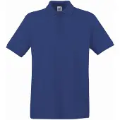 Fruit Of The Loom Premium Heren Poloshirt Met Korte Mouwen (Marine)