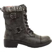 Rocket dog Dames/dames Thunder Biker Laarzen (Zwart)