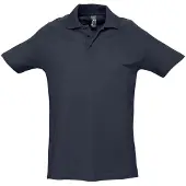 Sols Heren Lente II Korte Mouw Zwaarlijvig Poloshirt (Marine)