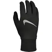 Nike Heren Accelerate Hardloophandschoenen (Zwart/Zilver)