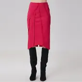 S&J Weekends Asymmetrische rok met structurele lijnen