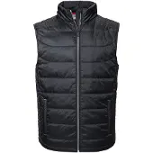 Russell athletic Russell Heren Nano Gewatteerde Bodywarmer (Zwart)