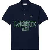 Lacoste Heren Pique Klassiek Poloshirt (Blauw)