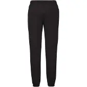 Fruit Of The Loom Heren Elastische manchet Joggingbroek (Zwart)