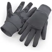 Beechfield Softshell Sporthandschoenen voor volwassenen van Unisex (Licht Grafiet)