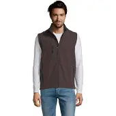 Sols Heren Rallye Softshell Mouwloos Gilet (Donkere chocolade)