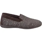 Cotswold Heren Stanley Moc Teen Volledige Slipper (Bruin)